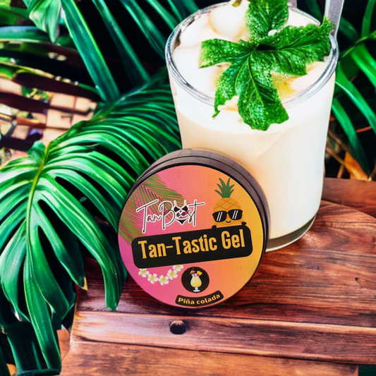 TAN-TASTIC Intensifying Tanning Gel - Piña Colada Scent