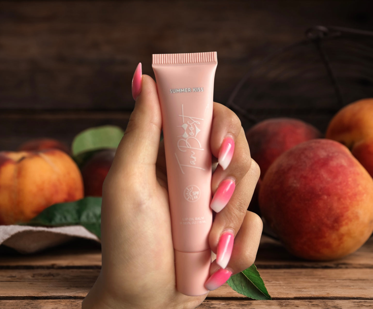 Summer kiss SPF15 Tinted Gloss (juicy peach)