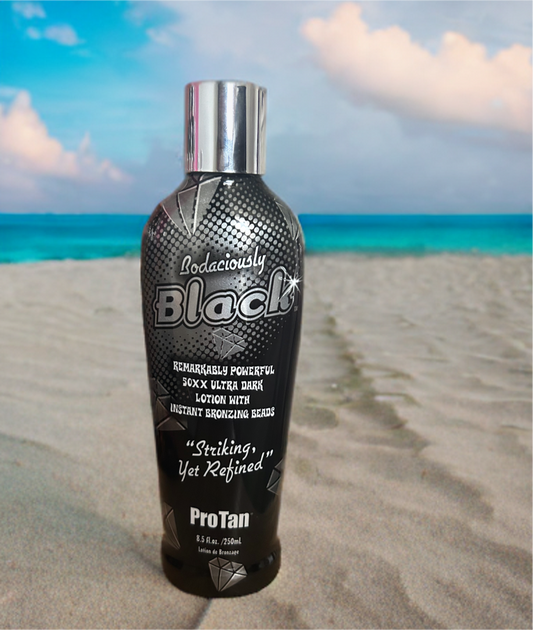 PROTAN
Bodaciously Black Remarkable Powerful 50xx Ultra
Dark Tanning Accelerator 250ml