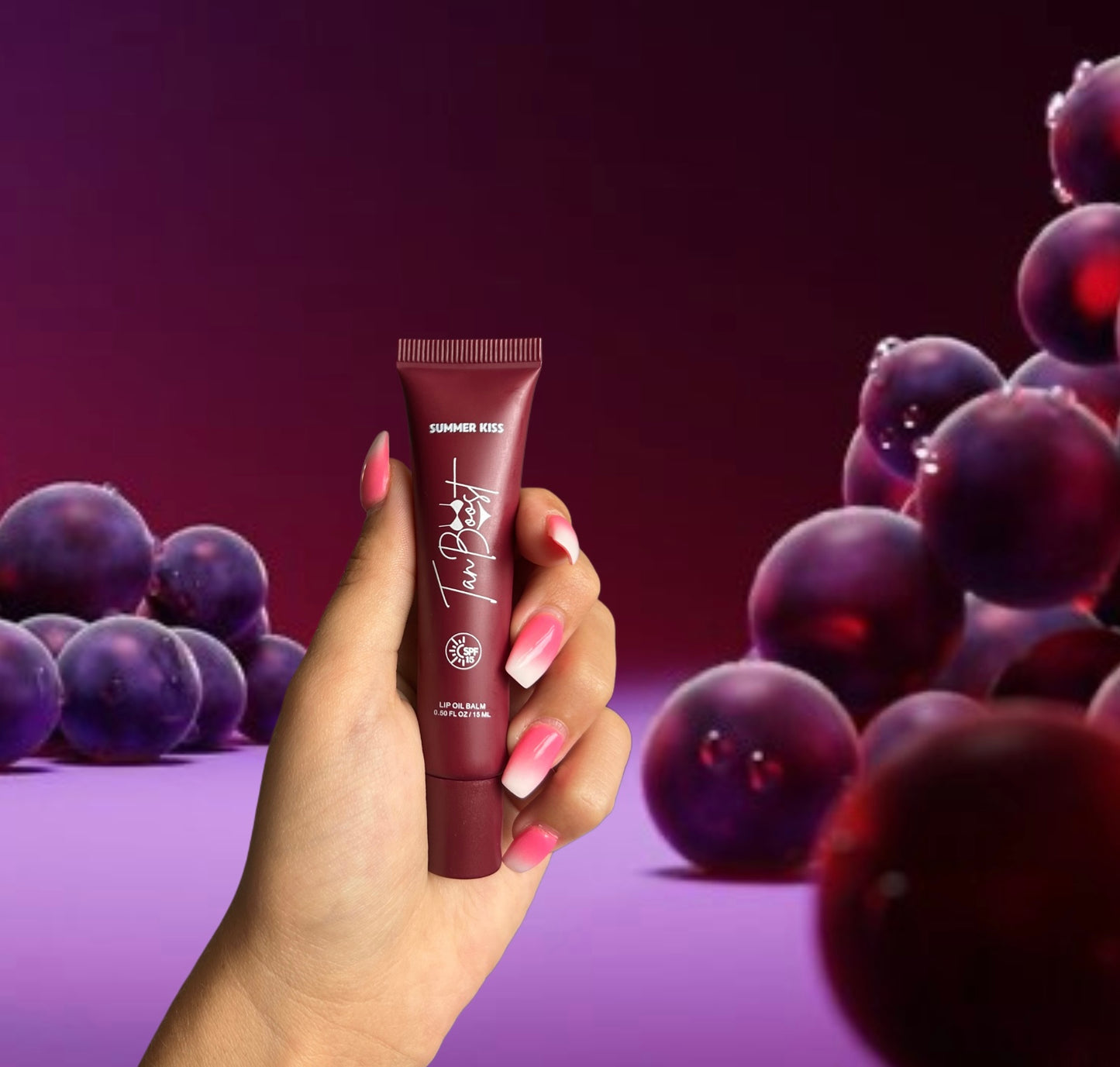 Summer kiss SPF15 Tinted Gloss (Wild Grapes)