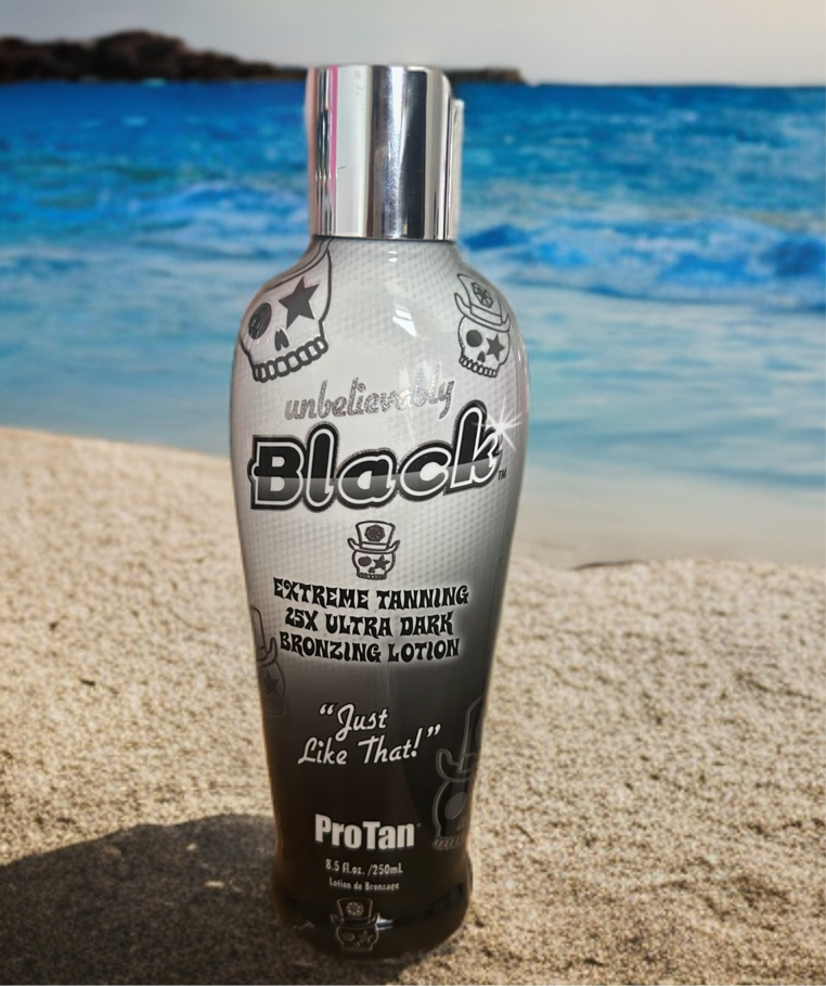 PROTAN
Unbelievably Black Extreme Tanning 25x Ultra Dark
Bronzing Tanning Accelerator 250ml